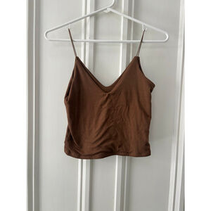 Gaze womens Brown Cami Top XS